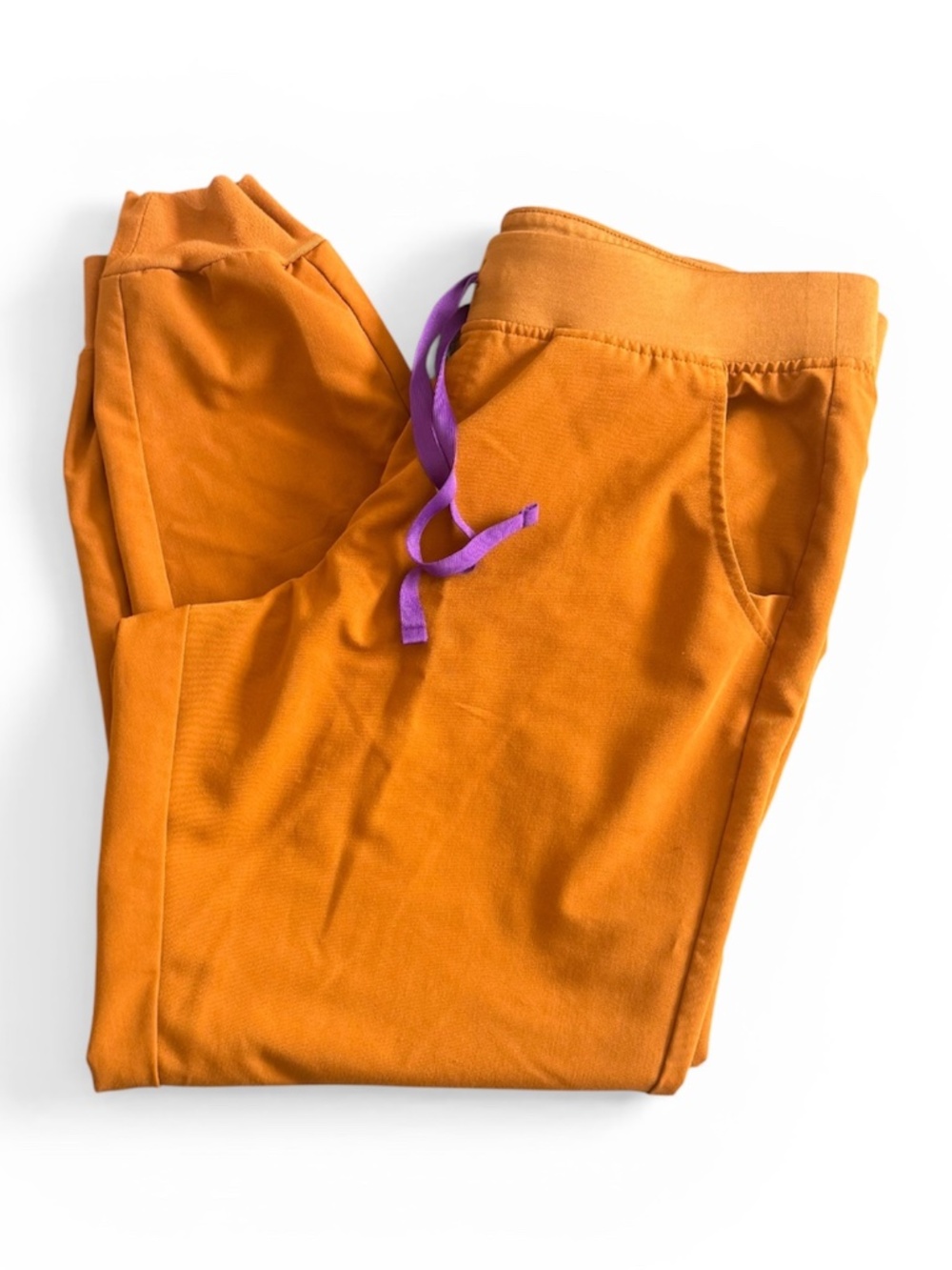 Figs Zamora Drawstring Petite Jogger Scrub Pants Atlantic Fall size XL PO:2130